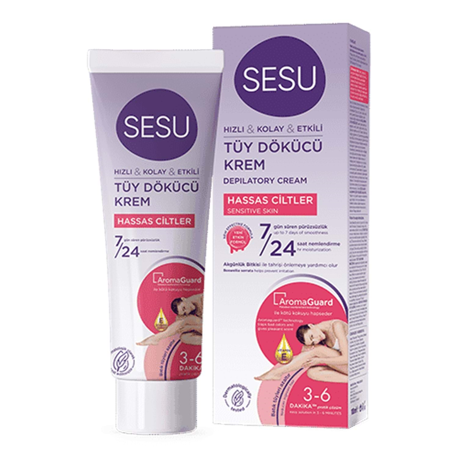 Sesu Tüy Dökücü Krem Hassas Cilt 100ml5523497