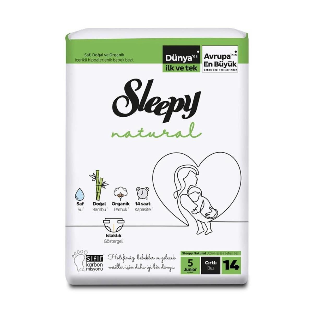 Sleepy Natural Jumbo 5 Beden Junior 14lü5521761