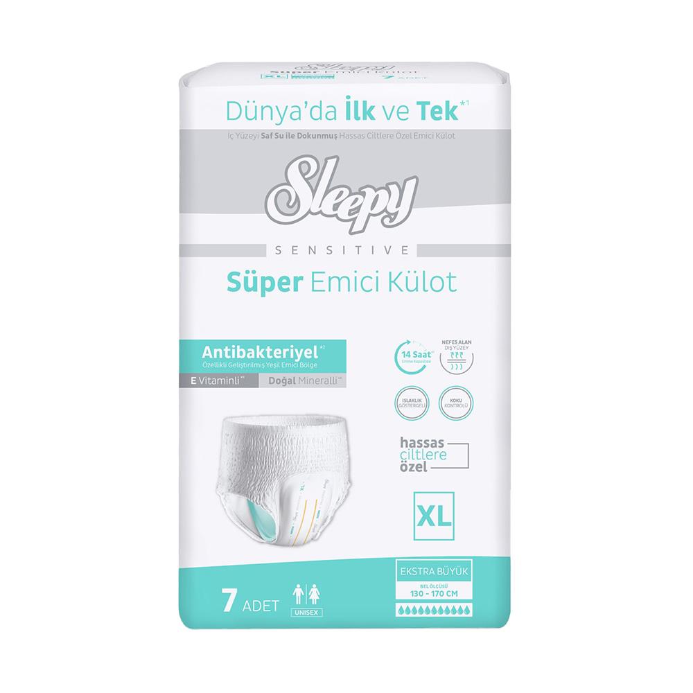 Sleepy Yetişkin Hasta Bezi Emici Külotlu XL 7 li5521773