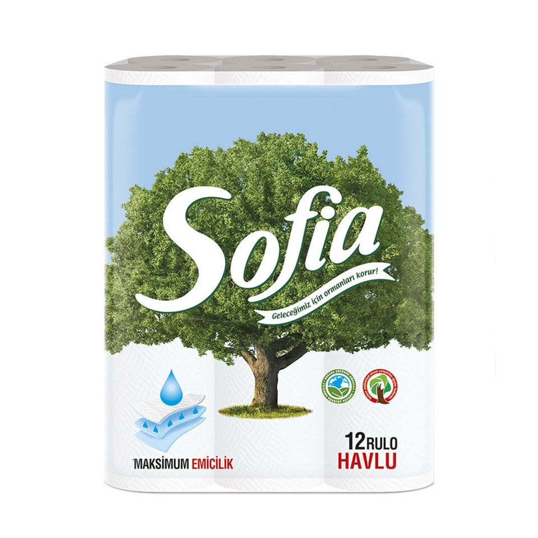Sofia Mutfak Kağıt Havlu 12 liKategorisiz