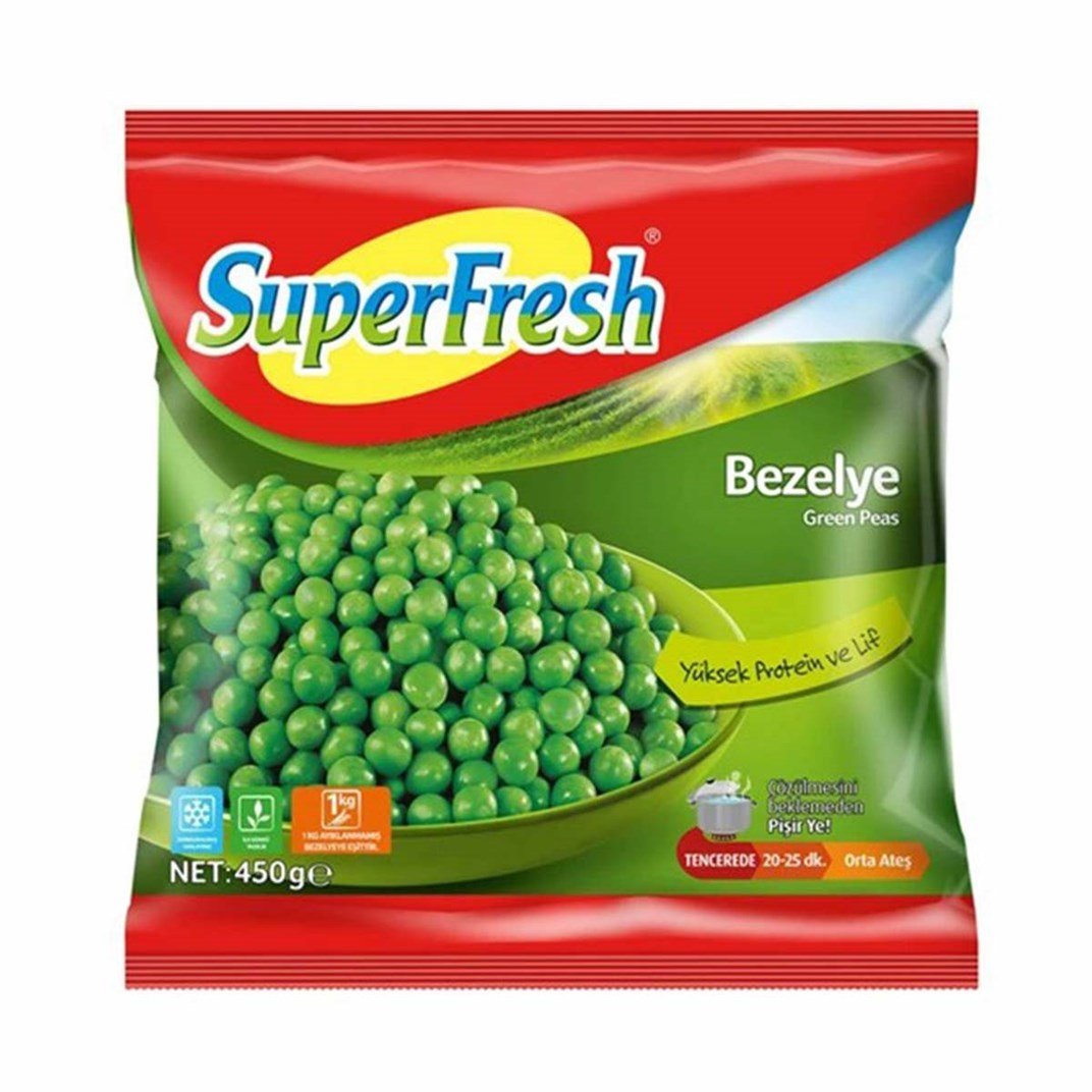 Süperfresh Bezelye 450 gr5513034