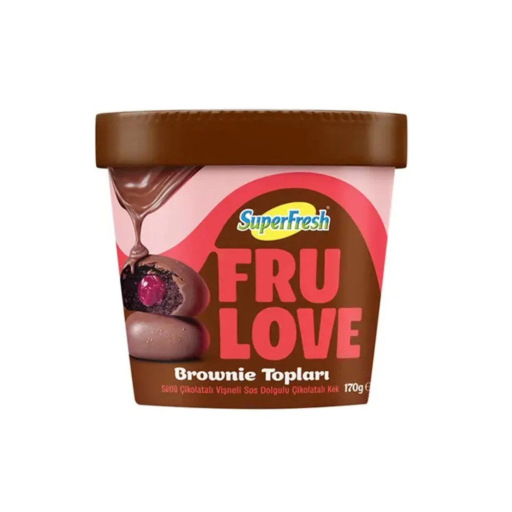 SuperFresh Frulove Vişneli Browni Topları 170Gr5513235