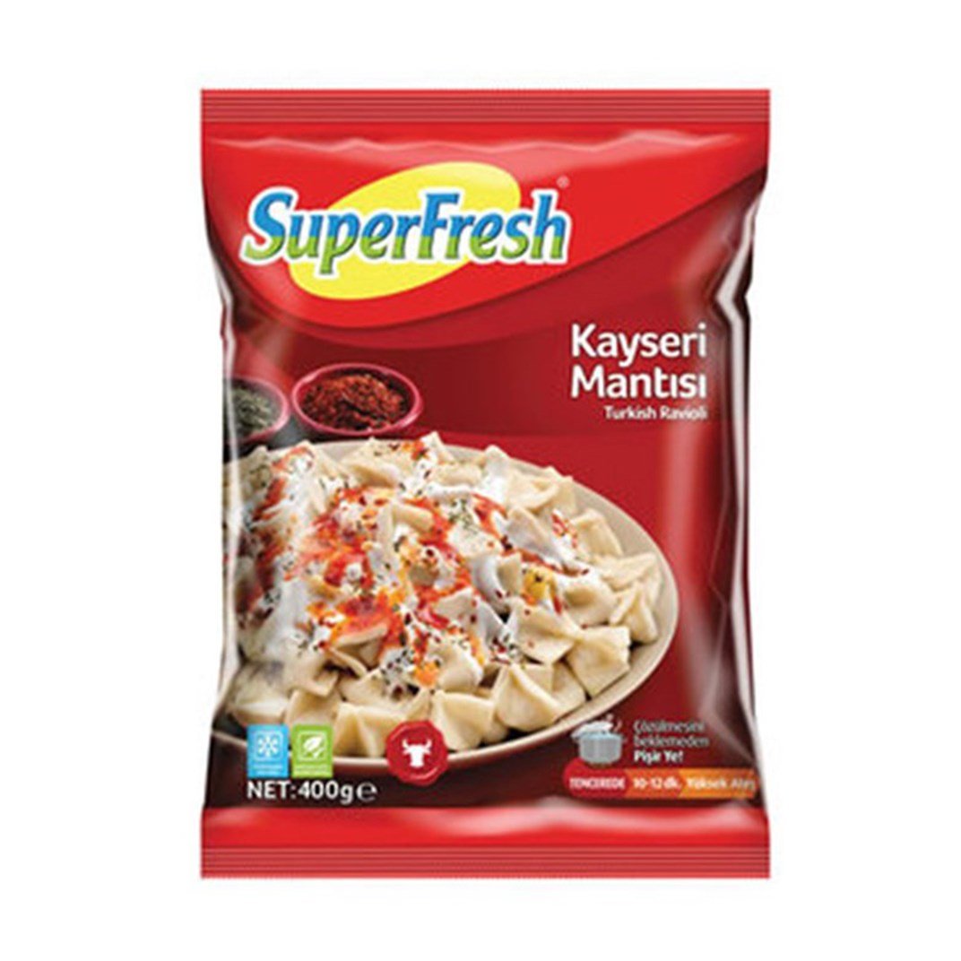 Süperfresh Kayseri Mantı 400 grDondurulmuş Gıda