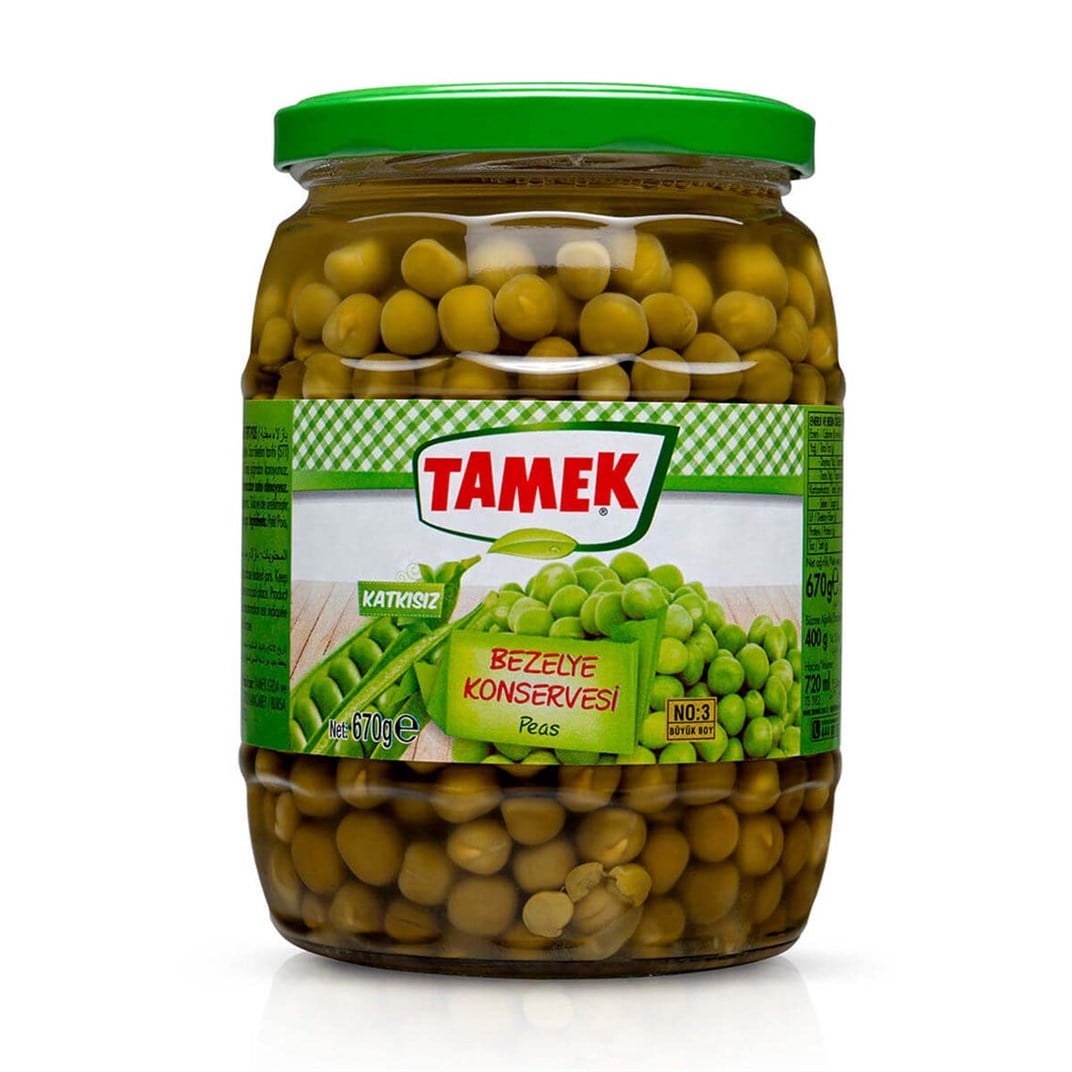 Tamek Bezelye Konservesi Cam 720 gr5511442