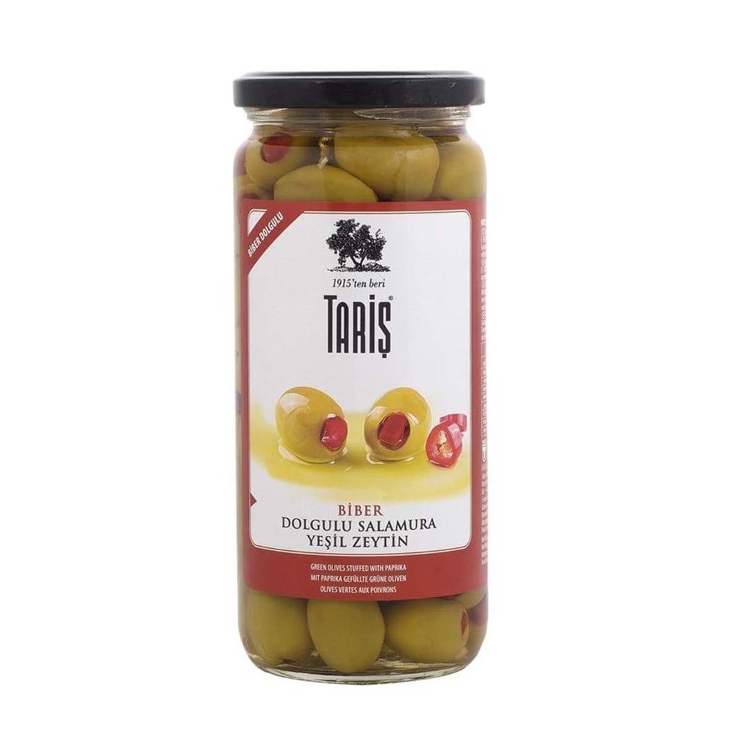 Tariş Yeşil Biberli Zeytin 500 cc5503020