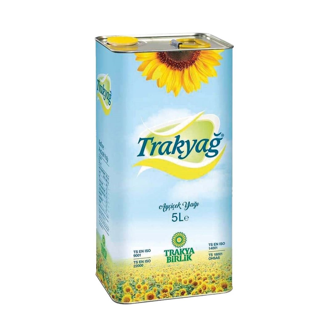 Trakyağ Ayçiçek Yağı Teneke 5 lt5505043