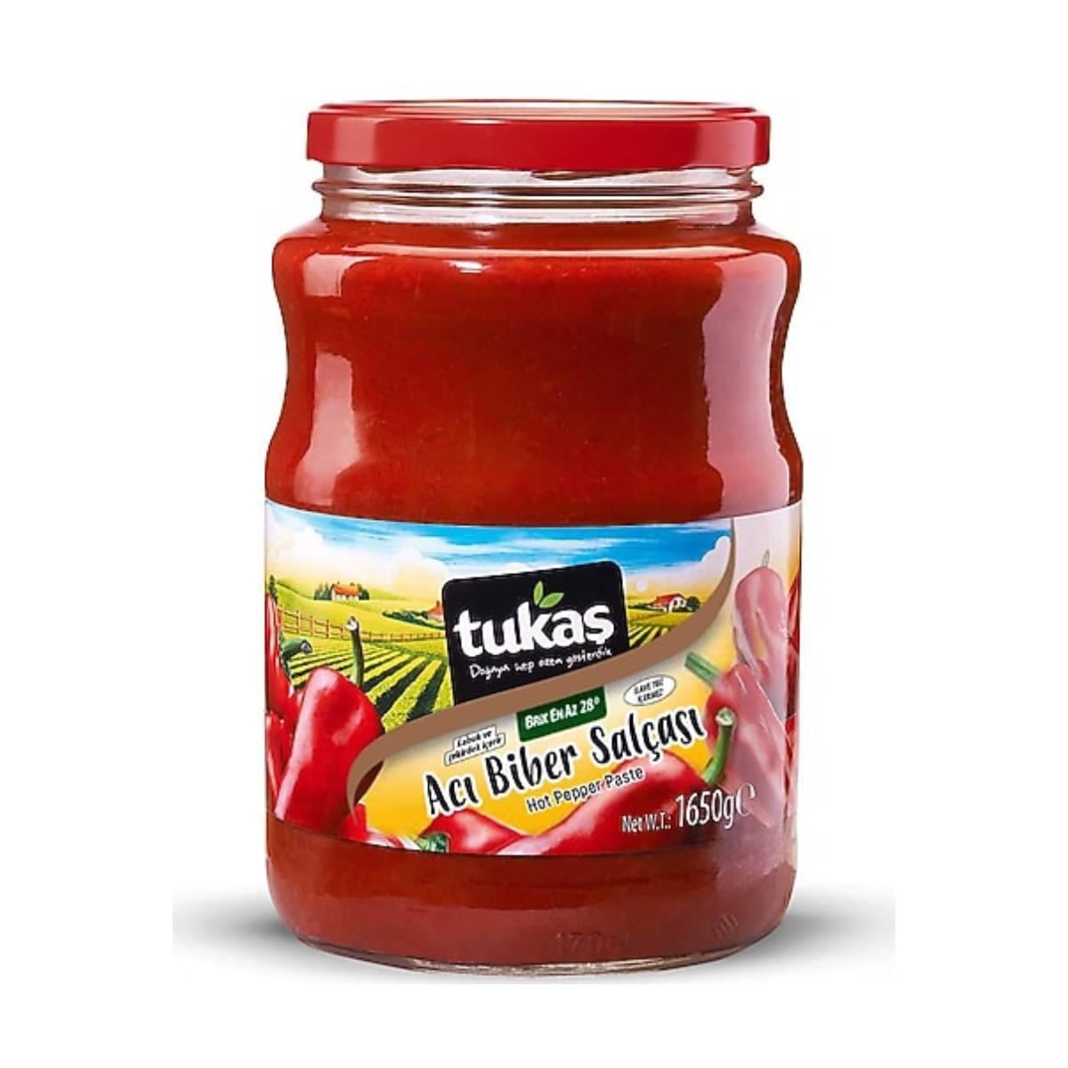 Tukaş Biber Salçası Acı 1650 Gr5598925