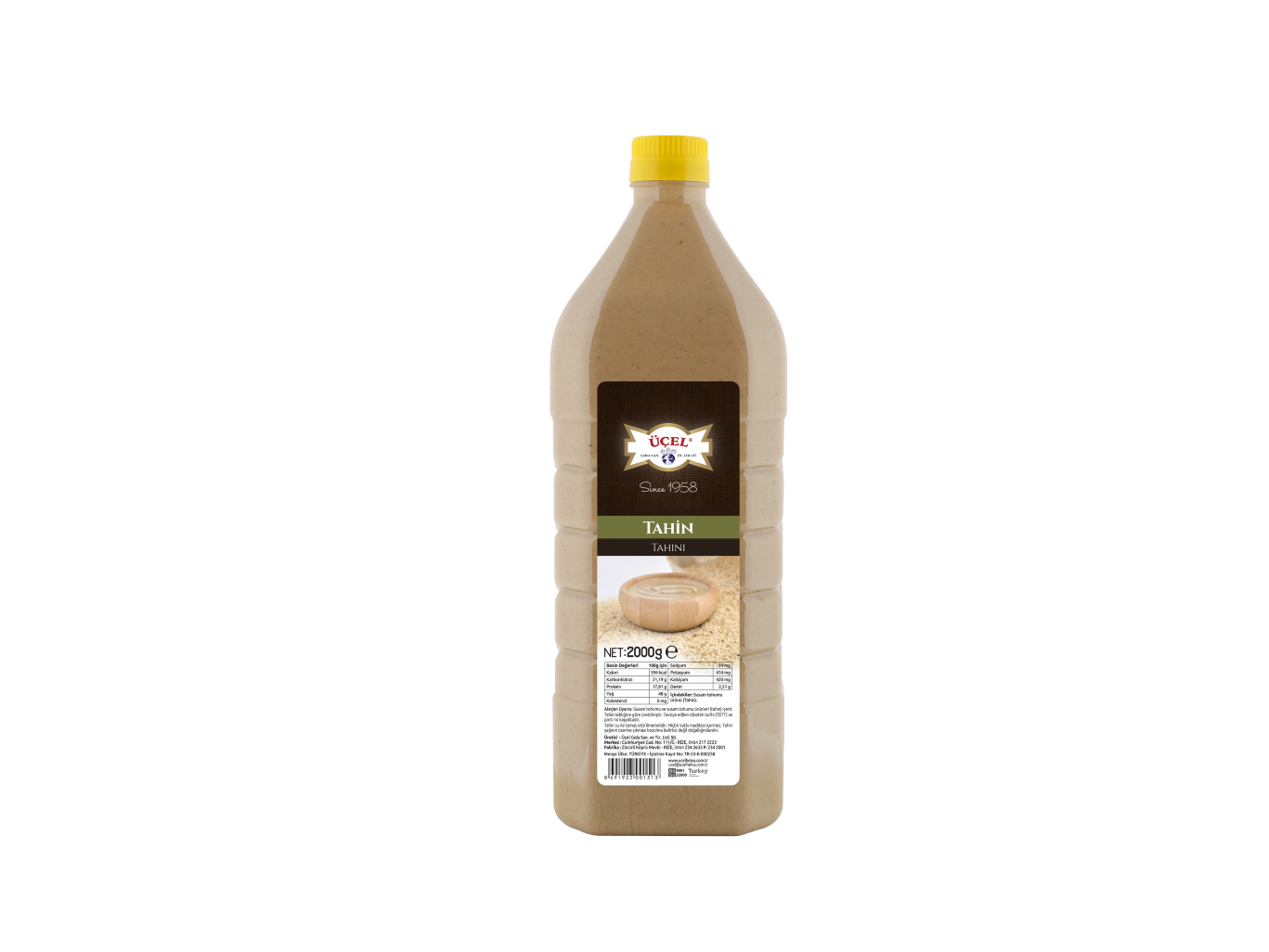 UCEL TAHIN 2 KG PLASTIK5512167