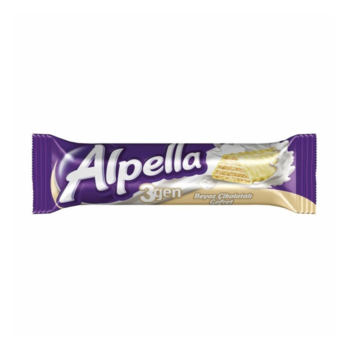 Ülker Alpella 3gen Beyaz Gofret 28 gr