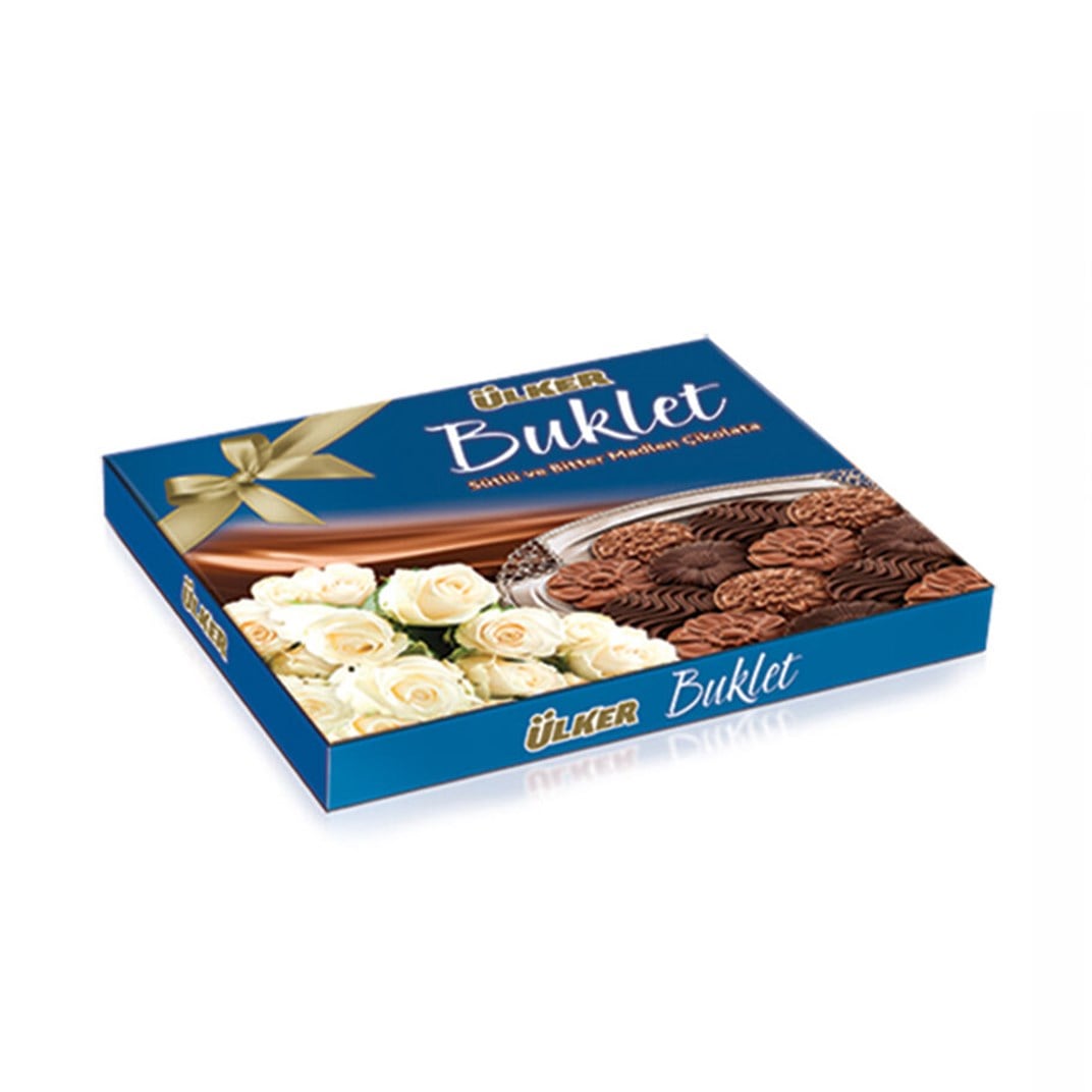 Ülker Buklet Madlen Çikolata Mavi 208 grBisküvi, Çikolata