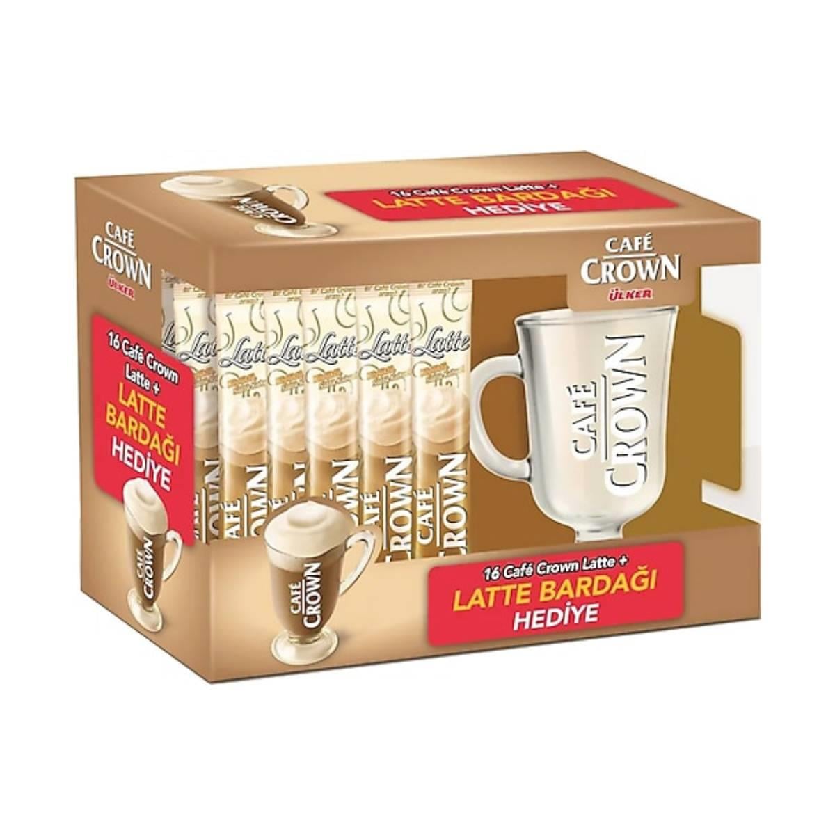 Ülker Cafe Crown Latte 272 Gr + Bardak Hed.5509087