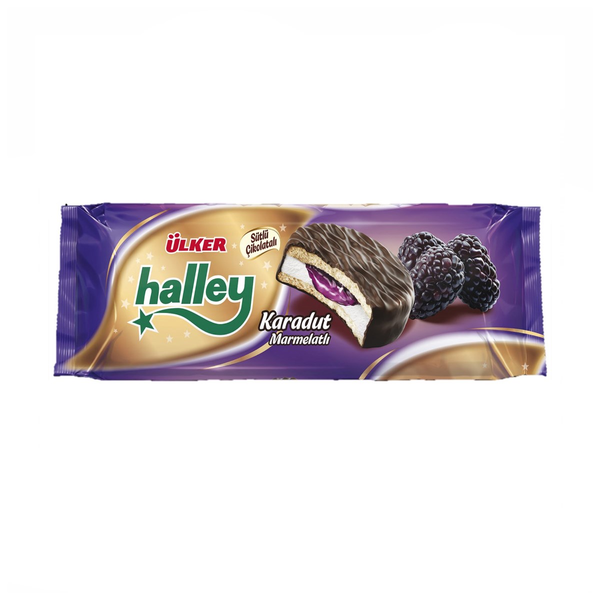 Ülker Halley Karadutlu Bisküvi 7 Li 236 gr