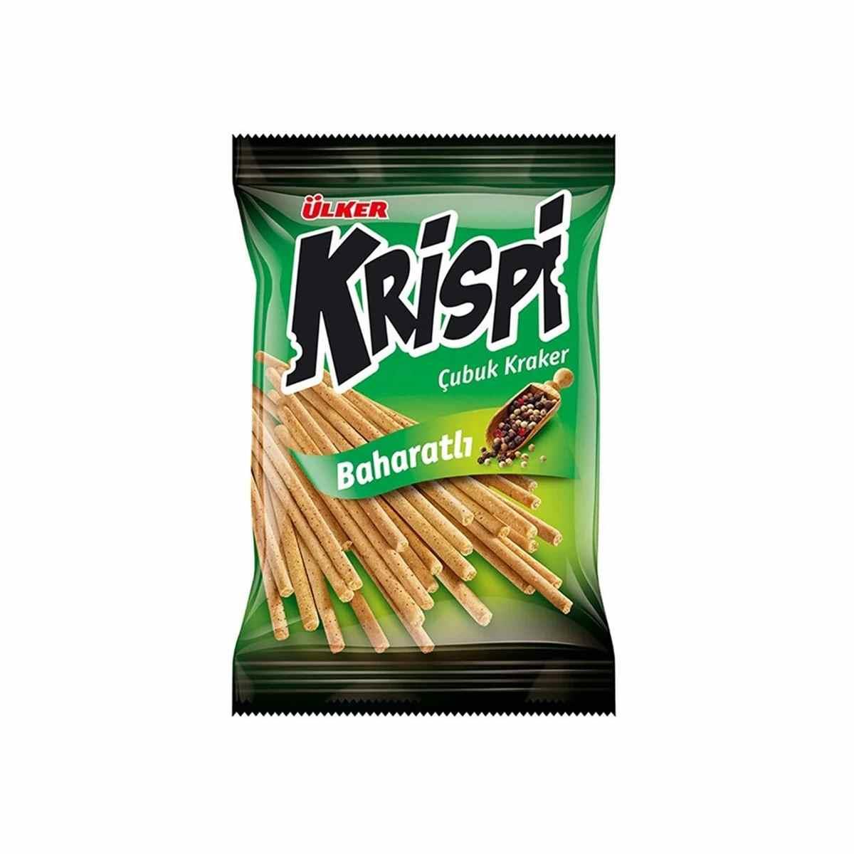 Ülker Krispi Baharatlı Çubuk Kraker 43 Gr5508320