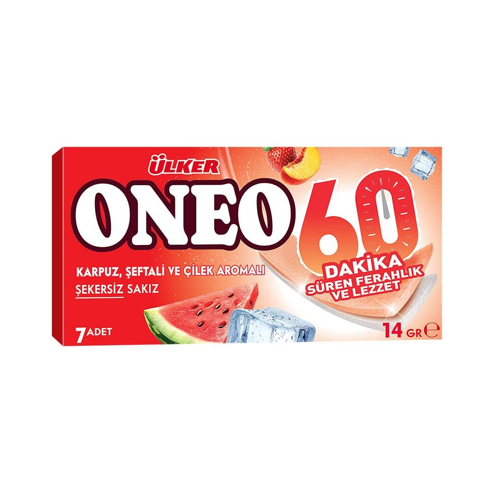 Ülker Oneo Slims Sakız Meyveli  7 Li 14 gr5509476