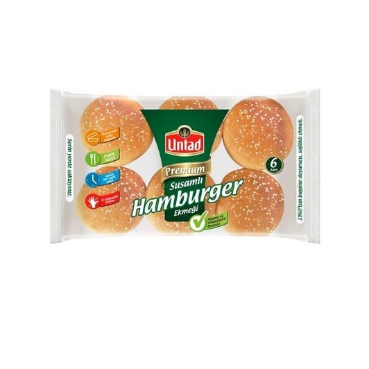 Untad Premium Hamburger Susamlı 6*85 Gr5599034