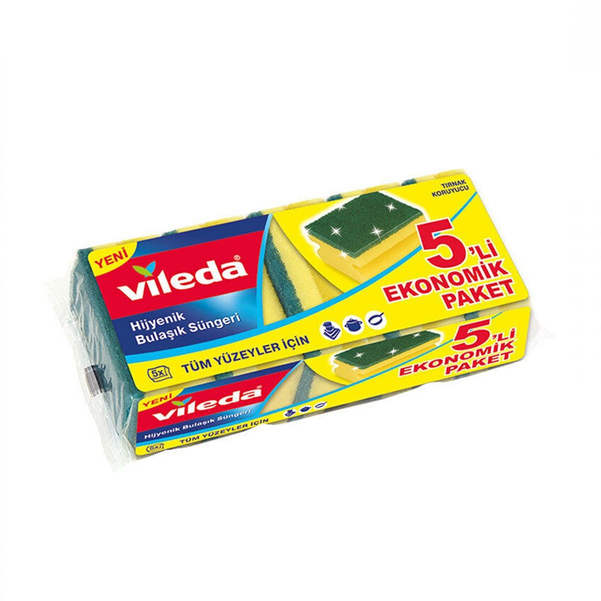 VİLEDA GTZ.YEŞİL OLUKLU SUNGER 5Lİ