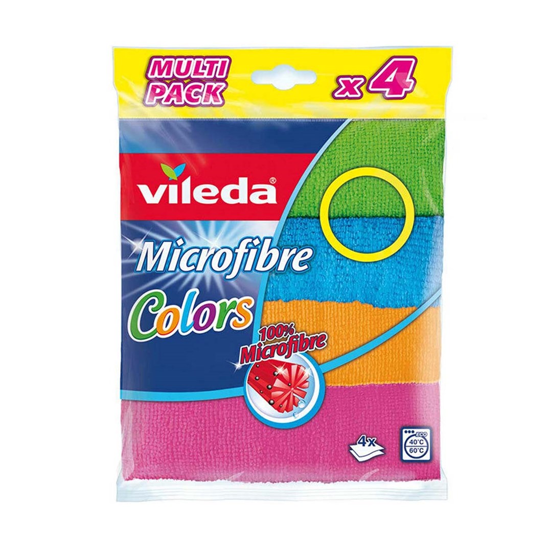 Vileda Mikrofiber Bez Colors 4 lü5521343