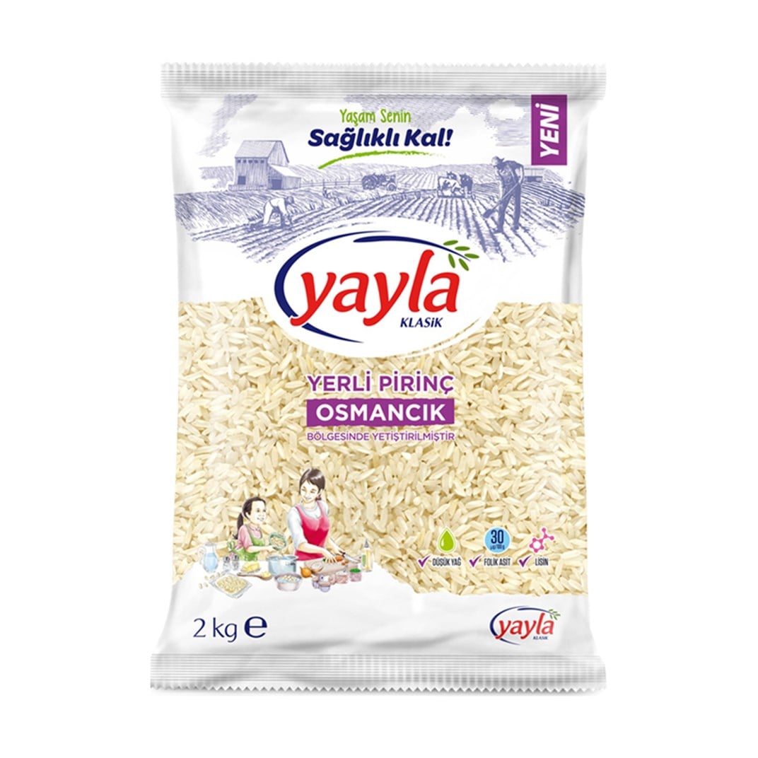 Yayla Osmancık Pirinç 2 KgPirinç