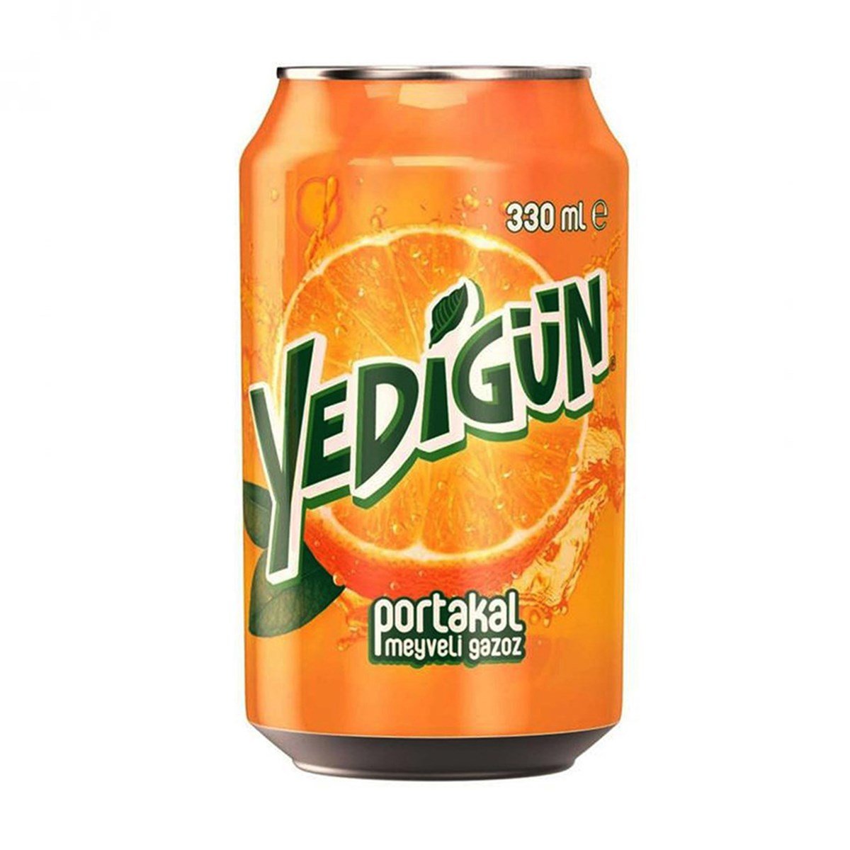 Yedigün Portakal Teneke 330 mlGazlı İçecekler
