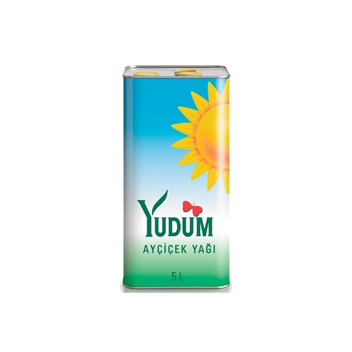 Yudum Ayçiçek Yağı Teneke 5 lt