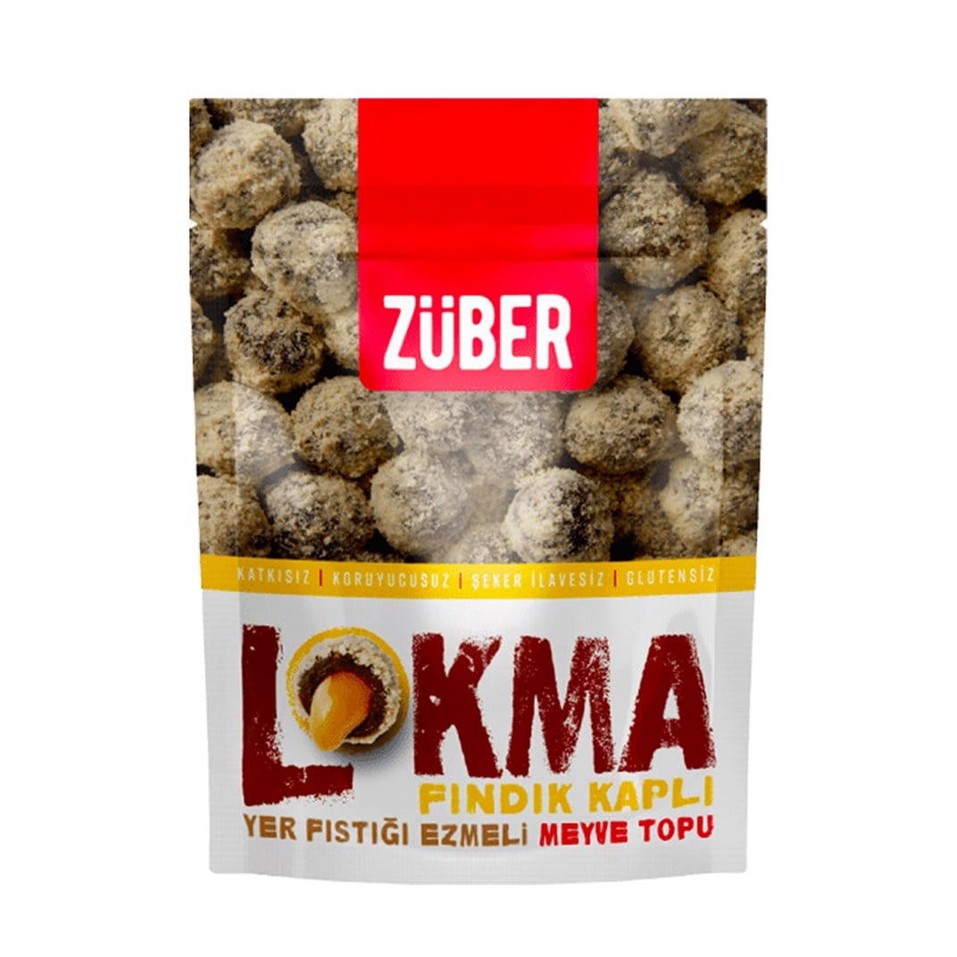 Züber Lokma Fındık Kaplamalı 96 GrBisküvi, Çikolata