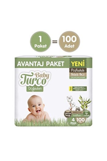 Baby Turco Avantajlı No-4 Maxi 100lü55218050