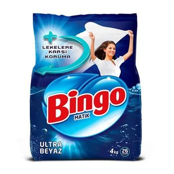 Bingo Matik Çamaşır Deterjanı 4kg Beyaz5523035