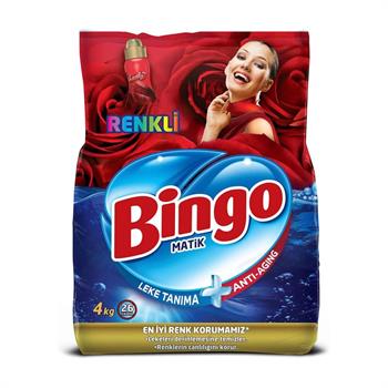 Bingo Matik Çamaşır Deterjanı 4kg Renkli5523309