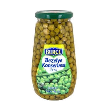 Burcu Bezelye Konservesi Cam 570 grKonserve, Salça, Turşu