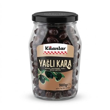 Kaanlar Sofralık Yağlı Siyah Zeytin 900Gr5503388