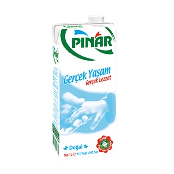 Pınar Süt Yarım Yağlı 1 Lt Etiketli5503420