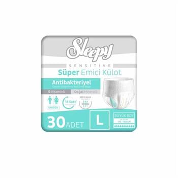 Sleepy Yetişkin Hasta Bezi Emici Külotlu L 30 lu5521772
