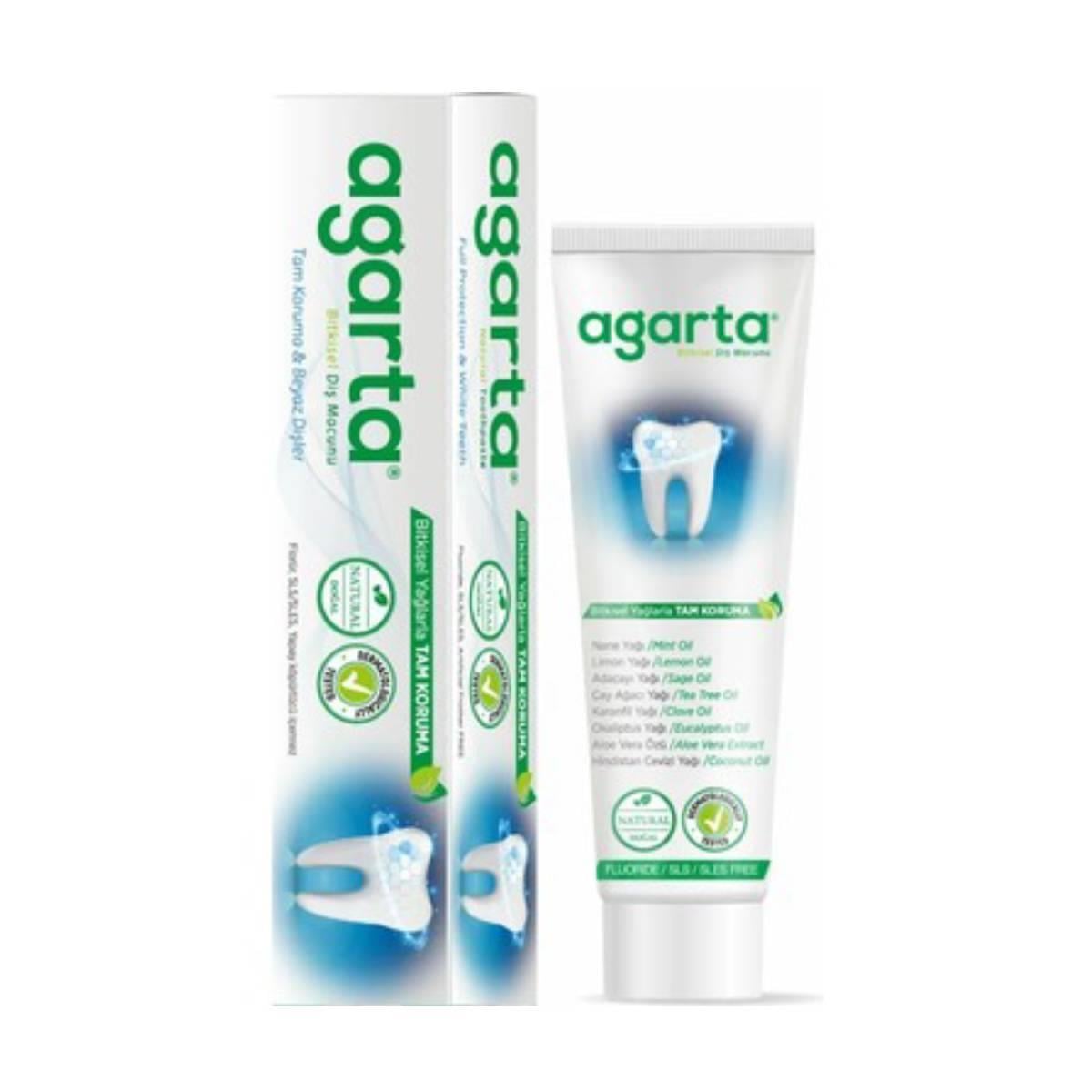Agarta Doğal Diş Macunu Bitki Özlü 100ml5598915