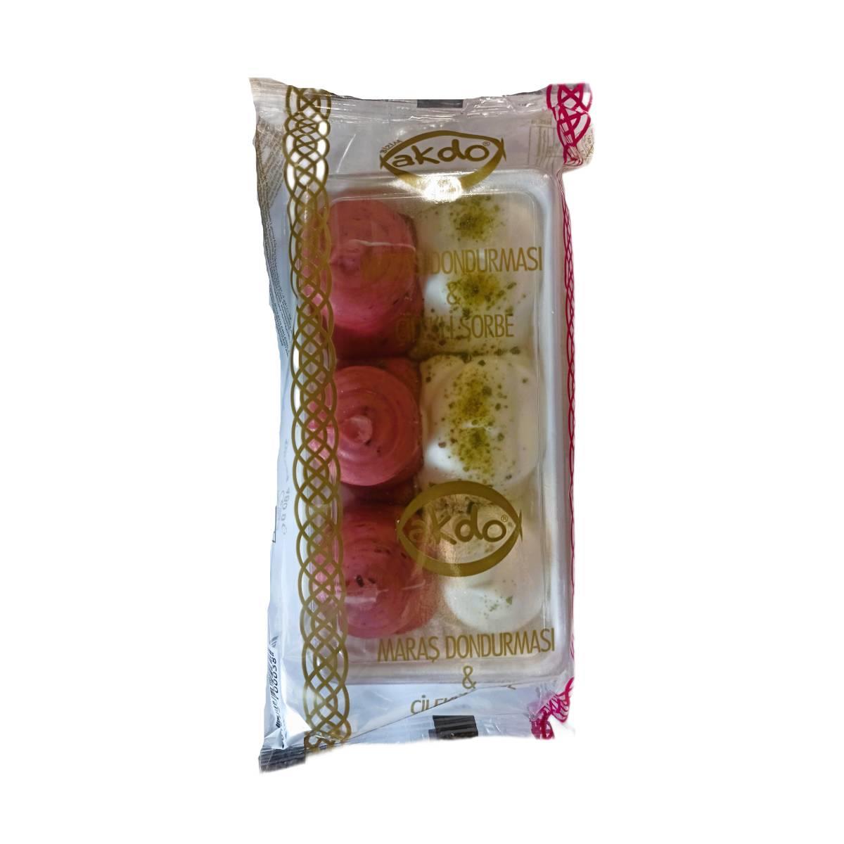 Akdo Dondurma Sade Çilekli 480 Gr5513176