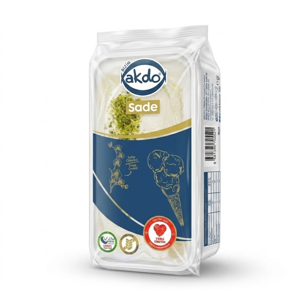 Akdo Dondurma Sade Maraş 500gr5513182