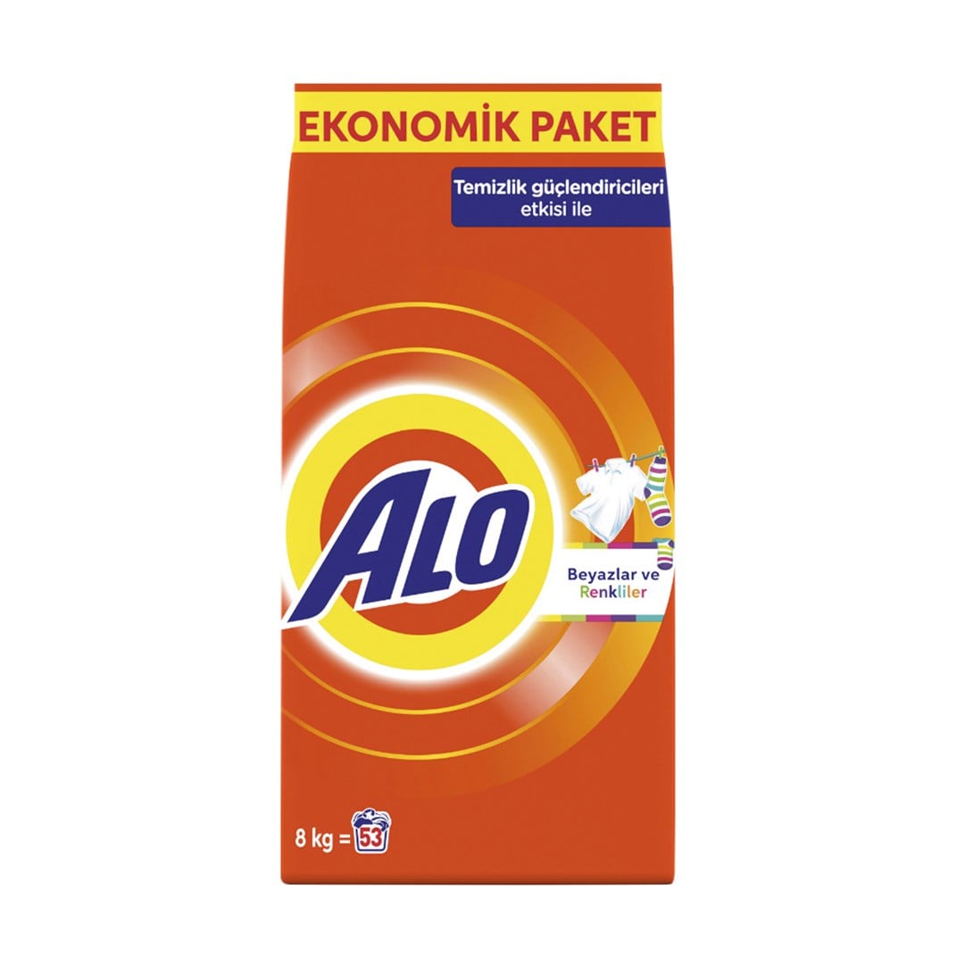 Alo Automat Beyaz ve Renkliler 8kgKategorisiz