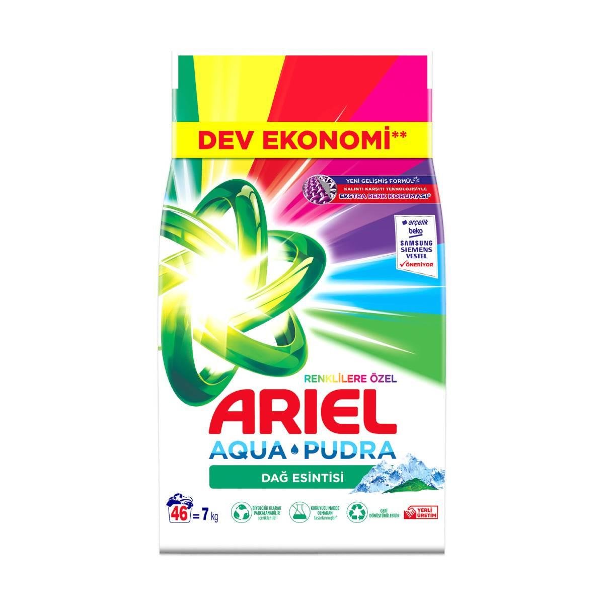 Ariel Çamaşır Deterjanı Parlak Renkler 7 kg5521955