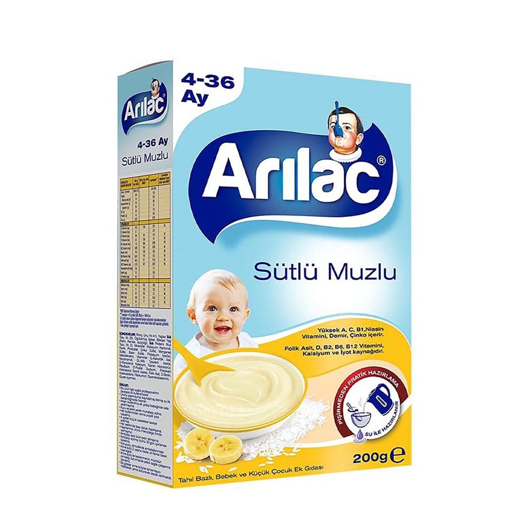 Arılac Sütlü Muzlu 200 Gr5512100
