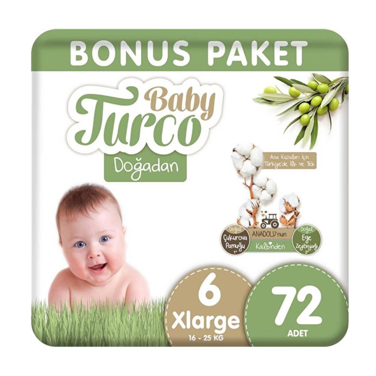Baby Turco Doğadan Bonus Xl 6 No 72li5521894