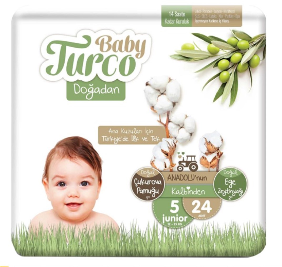 Baby Turco Jumbo Doğadan junior No-5 24 luKategorisiz
