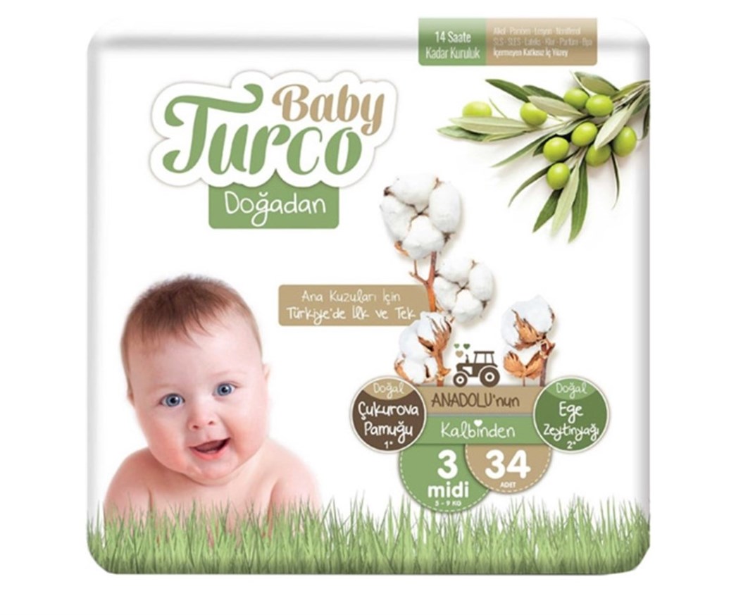 Baby Turco Jumbo Doğadan NO-3 34 LÜKategorisiz