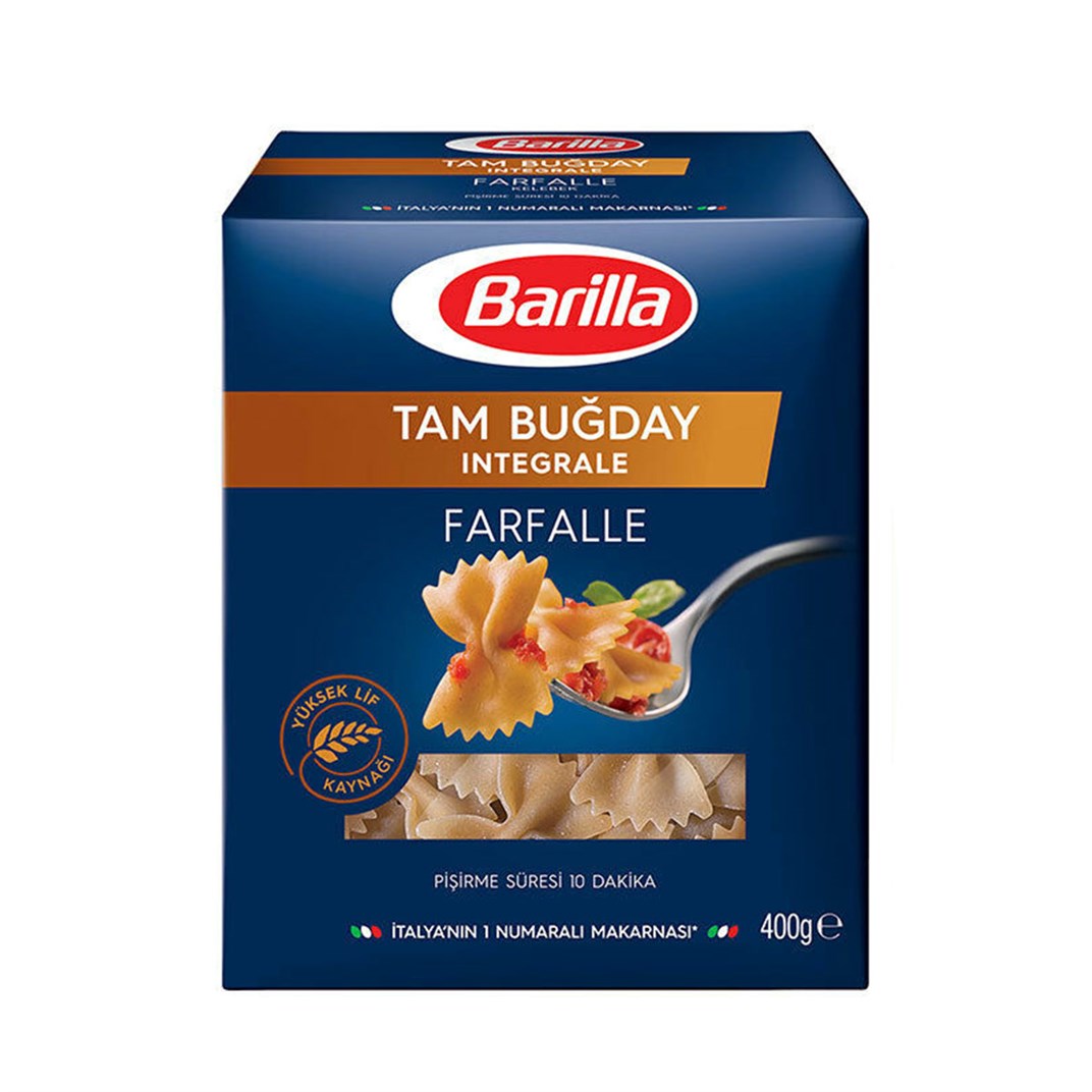 Barilla İntegrale Kelebek Makarnası 400 GrKategorisiz