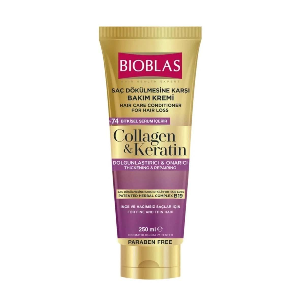 Bioblas Saç Kremi Saç Dökülmesi Keratin 250ml5522796