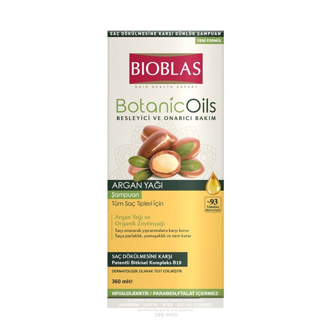 Bioblas Şampuan Argan Yağlı 360ml5522586
