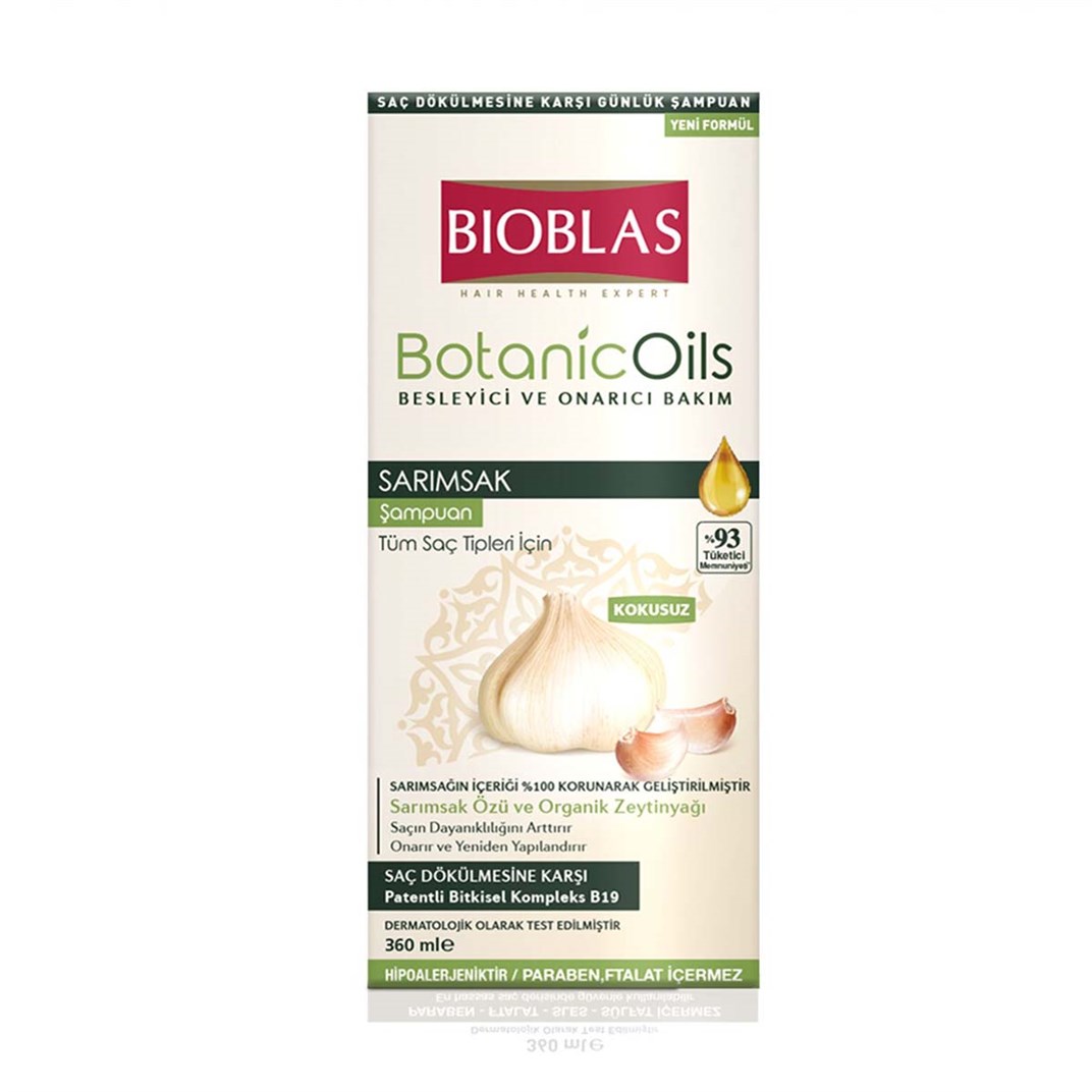 Bioblas Şampuan Botanic Sarımsak 360ml5522587