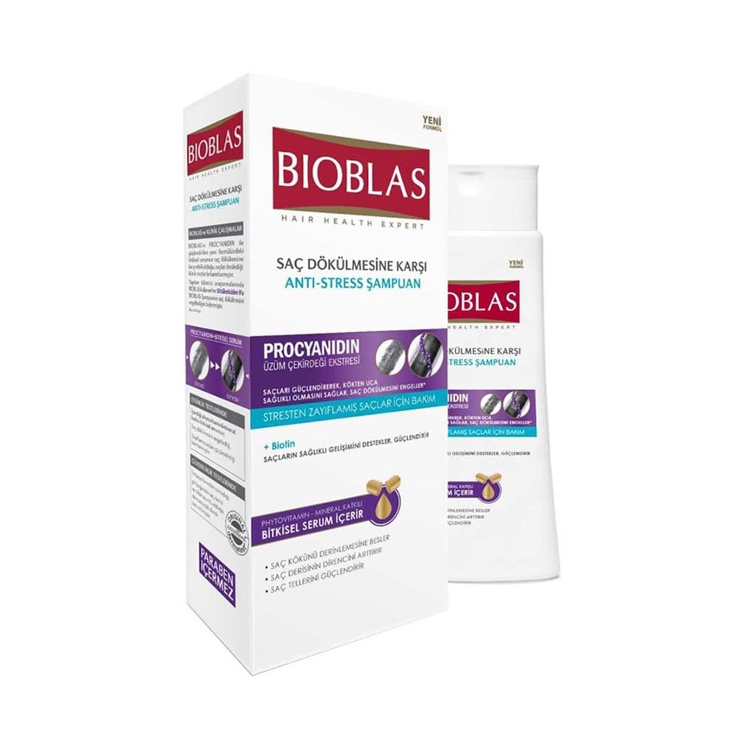 Bioblas Şampuan Saç Dökül.Antistres 360ml5522773