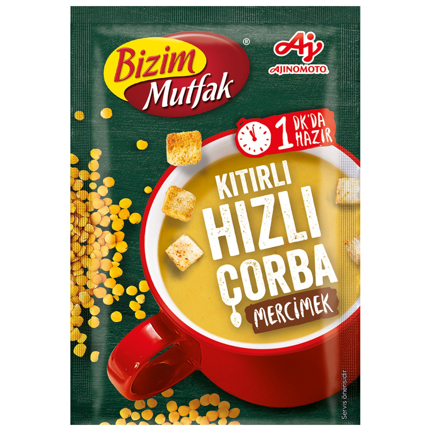 Bizim Mutfak Hızlı Çorba Mercimek 18 Gr5509840