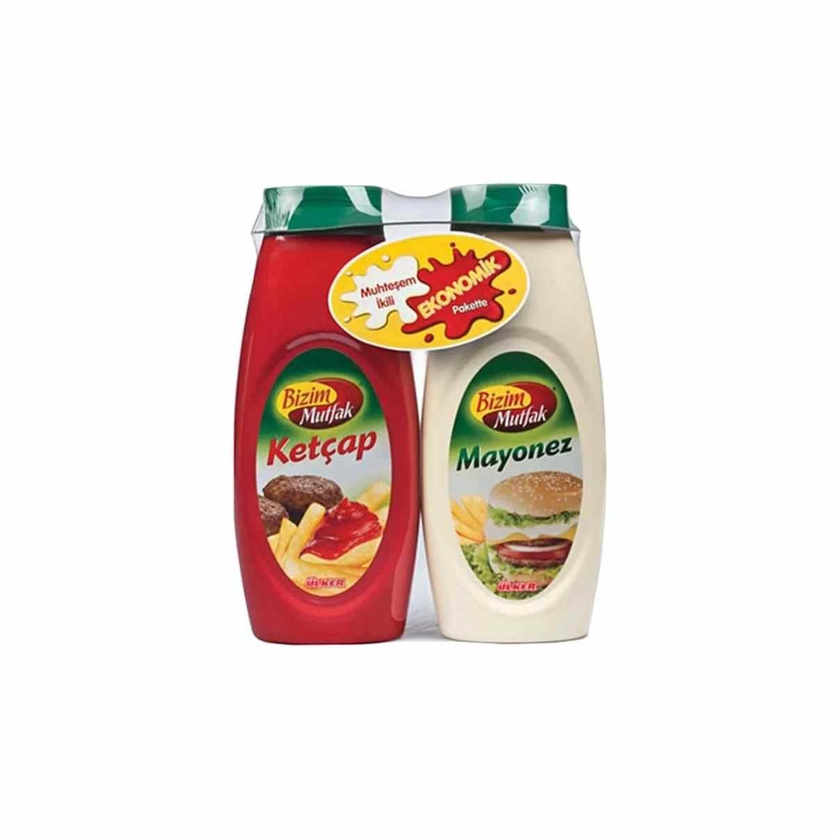 Bizim Mutfak Ketçap 600 gr + Mayonez 540 gr5509857