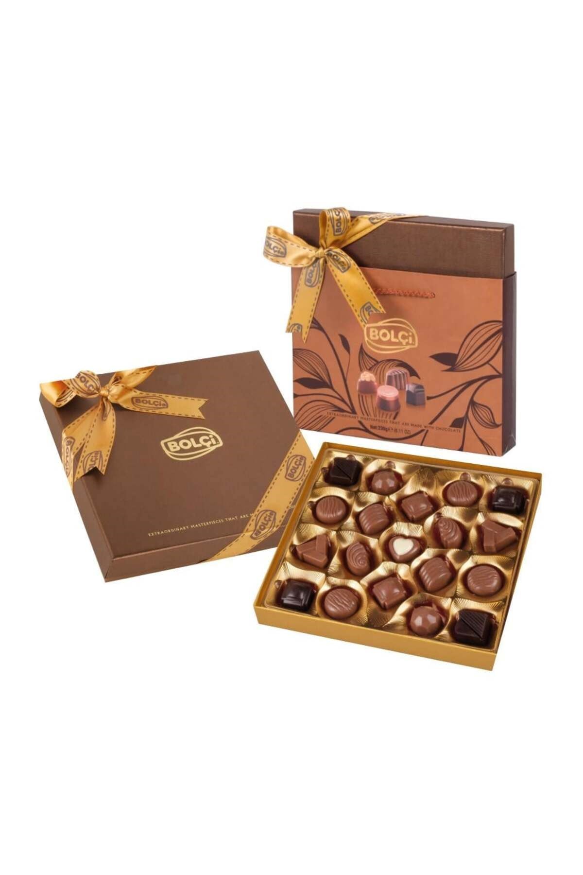 Bolçi Butik Kutu Kahverengi Çikolata 190 Gr5599023