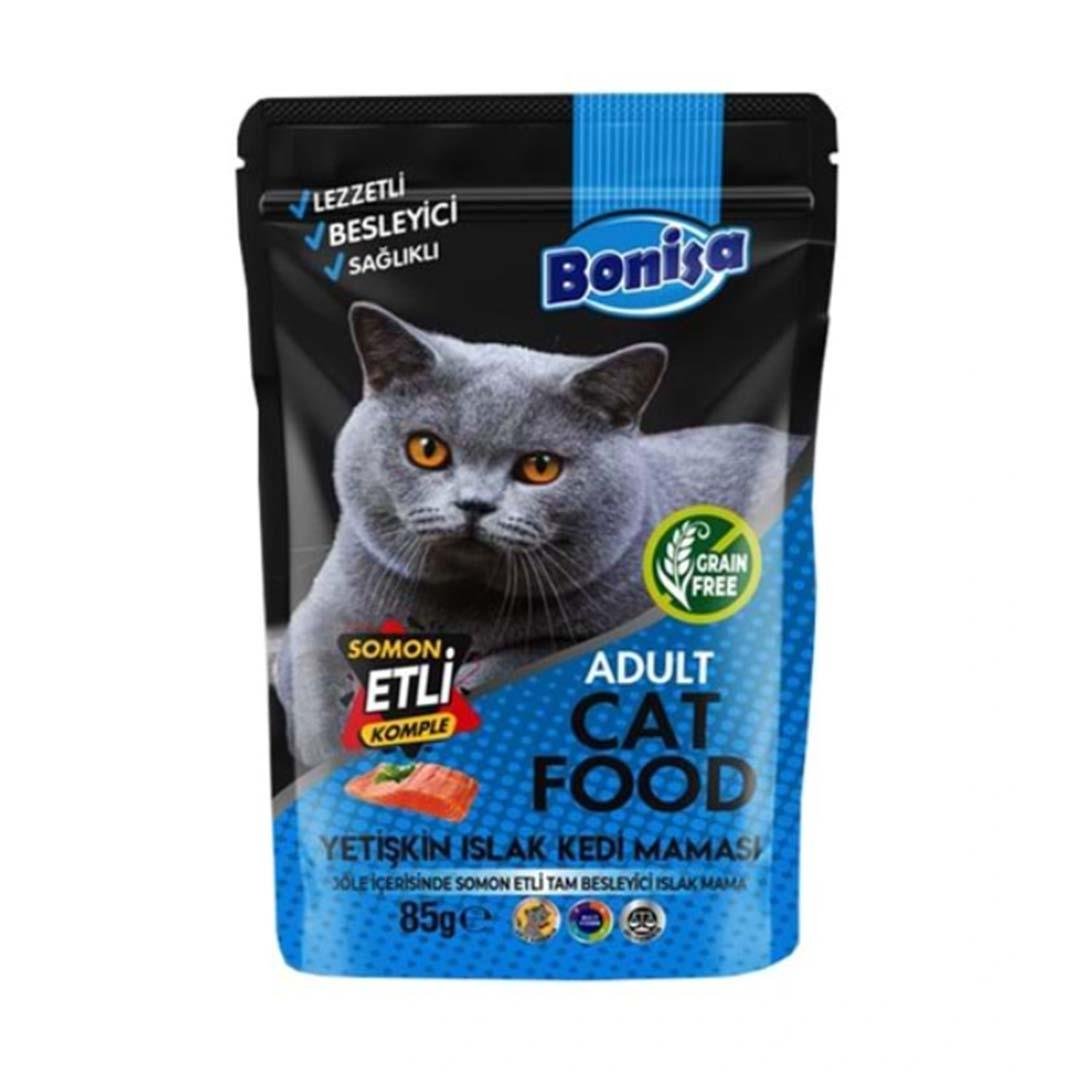 Bonisa Jöleli Somon Etli Yavru Tam besleyici 85 ml55217048